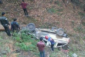जीपबाट खसेर एकको मृत्यु