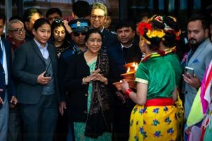 भारतीय गायिका आशा भोस्ले नेपालमा