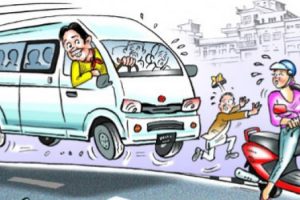बसले स्कुटरलाई ठक्कर दिँदा एकको मृत्यु