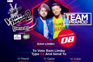 द भ्वाइस नेपालको चार प्रतिस्पर्धी फाइनलमा, राम लिम्बुलाई भोटिङ गर्न आमा पुष्पाको अपिल