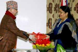 राष्ट्रिय मानवअधिकार आयोगको प्रतिवेदन ग्रहण गर्दै राष्ट्रपतिले भनिन्- द्वन्द्वको घाउ निको हुन समय लाग्छ