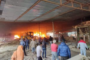 पूर्वी चितवनकाे प्लाइ उद्योगमा आगलागि