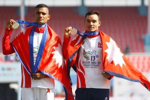 भारोत्तोलनमा नेपाललाई दुई स्वर्णसहित १४ पदक