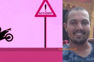 गाडी दुर्घटनामा रत्ननगरका पौडेलको निधन, एक गम्भीर घाइते