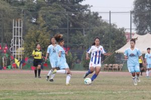 प्रधानसेनापति महिला फुटबल : सिक्किमविरुद्ध सावित्राको तेस्रो ह्याट्रिक