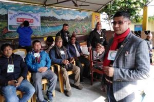 माडीमा नगरस्तरीय मैत्रीपूर्ण शिक्षक भलिबल सुरु