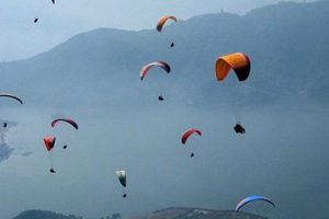 प्याराग्लाइडिङ वल्र्डकप ‘एसियन टुर’ पोखरामा