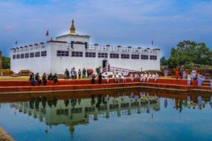 बुद्ध जन्मस्थल लुम्बिनीमा पर्यटकलाई स्वागत