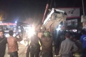 ट्रकले दियो नौ सवारी साधनलाई ठक्कर, चितवन टाँडीका गुरुङको मृत्यु