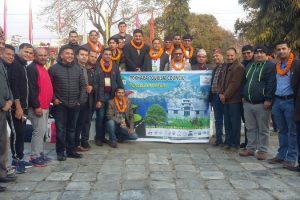 पोखराको पर्यटन प्रर्वद्धन गर्न व्यवसायीहरुको टोली भारत मिसनमा