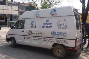 पानीको गुणस्तर नाप्न एम्बुलेन्स सेवा