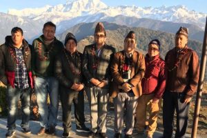 पुर्खाहरुको जन्मथलो खोजी गर्दै चितवनका न्यौपाने बन्धु