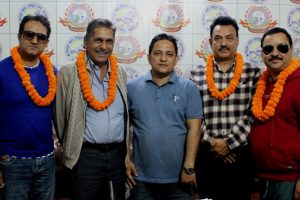 चलचित्र कलाकार संघको टोलीलाई चितवनमा स्वागत