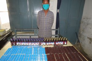 भारी मात्रामा लागूऔषधसहित एक पक्राउ