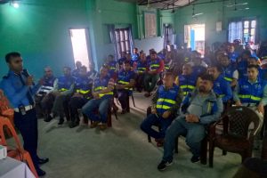 एम्बुलेन्स चालकहरुलाई ट्राफिक नियमसम्बन्धी प्रशिक्षण