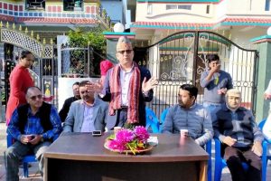 सांसद् पोखरेलको बजेटबाट बाटो निर्माण