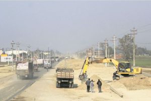 कालिका कन्सट्रक्सनले थाल्यो सडक निर्माणको काम
