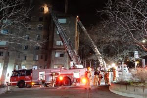 अपार्टमेन्टमा आगलागी, क्यानाडाका प्रधानमन्त्रीकी आमा अस्पताल भर्ना