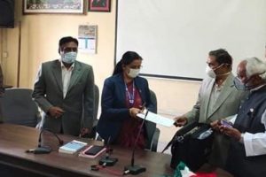 जनता समाजवादी पार्टीद्वारा आयोगमा दल दर्ताको निवेदन