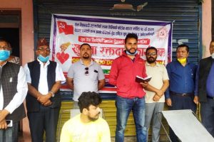 कालिकामा १९३ जनाले गरे रक्तदान