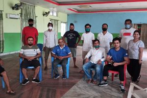 सुरक्षित ढंगले व्यवसाय सञ्चालन गर्न पाउनुपर्ने गंगा प्लाजाका व्यवसायीको माग