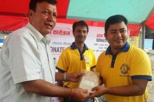लायन्स/लियोको रक्तदानमा १२५ युनिट रगत संकलन