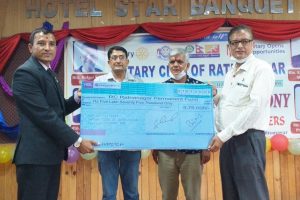 रत्ननगर रोटरीको पद हस्तान्तरण कार्यक्रम