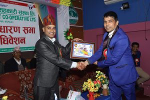 अर्पण बचत तथा ऋण सहकारीकाे अध्यक्षमा मेघनाथ पाैडेल सर्वसम्मत चयन