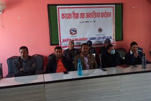 प्रमुख कर अधिकृत पन्थी भन्छन् मिसम्याचले रुवाबासी बनायो,फागुन मसान्त सम्म कर छुट