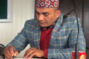 माडीमा वडा अध्यक्ष पौडेलद्वारा आफ्नै चुनावी प्रत्यासीलाई सुकुम्बासी आयोगमा बस्न सिफारिस