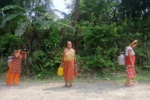 माडीको देबेन्द्रपुरमा खानेपानीको हाहाकार