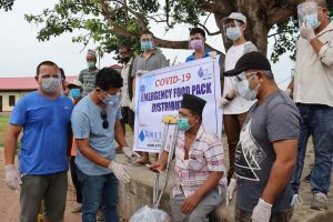 विपन्न बस्तिमा खाद्यान्नको अभाव हुन नदिन सिआरसी नेपाल र नेवाज मल्टिप्रपोज सोसाइटीको सहयोग