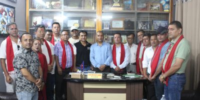रत्ननगर उवासंघमा बाग्लुङ उवासंघको टोलीलाई स्वागत